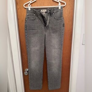 Madewell Gray Ankle Jeans